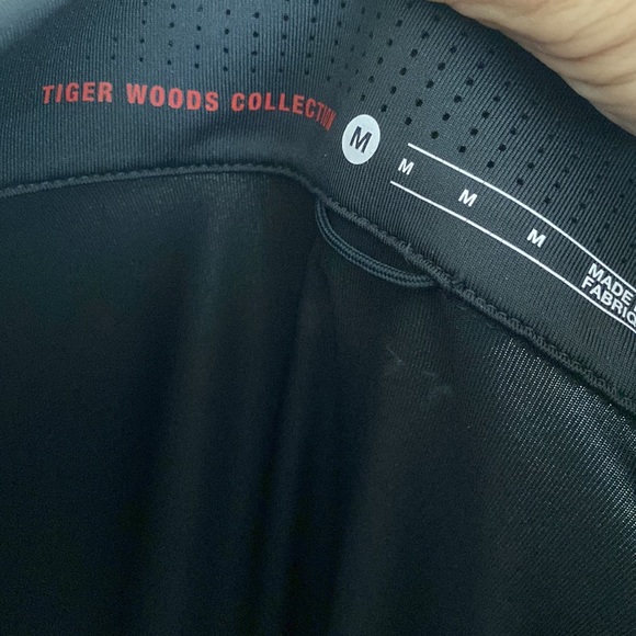 Nike size M Tiger Woods TW Mobility Majors Polo Shirt 833165-010  ⭐️⭐️⭐️… - Picture 7 of 16